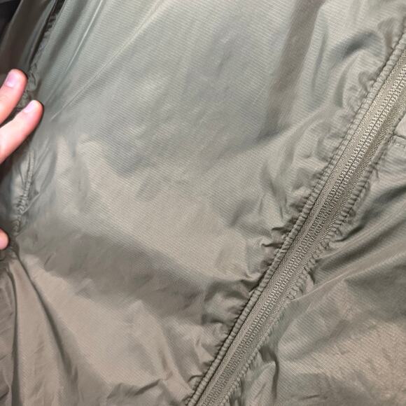 L.L. Bean Men's Jacket Fleece Lined Windbreaker Full Zip Green XXL Reg - Picture 4 of 7